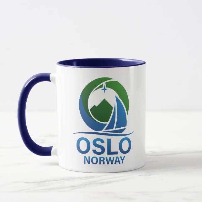Caneca Oslo Noruega Europa (Esquerda)