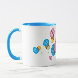 Caneca Ostereier und Gänseblümchen
