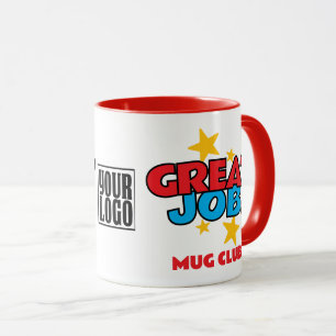 Caneca Ótimo trabalho reconhecimento de apreciação de fun