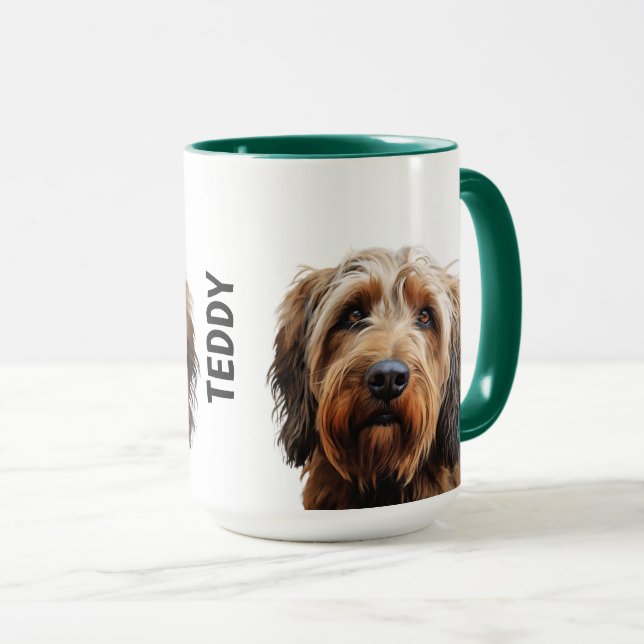 Caneca Otterhound Personalizado Mug (Frente Esquerda)