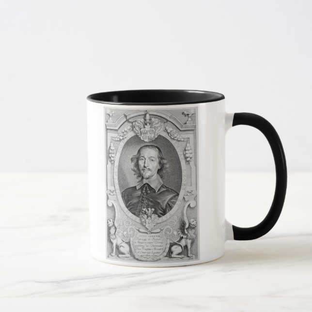 Caneca Otto von Guericke (1602-86) 'do DES dos retratos (Direita)