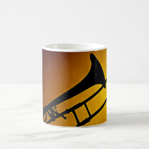 Caneca ou caneca de cerveja de café do Trombone