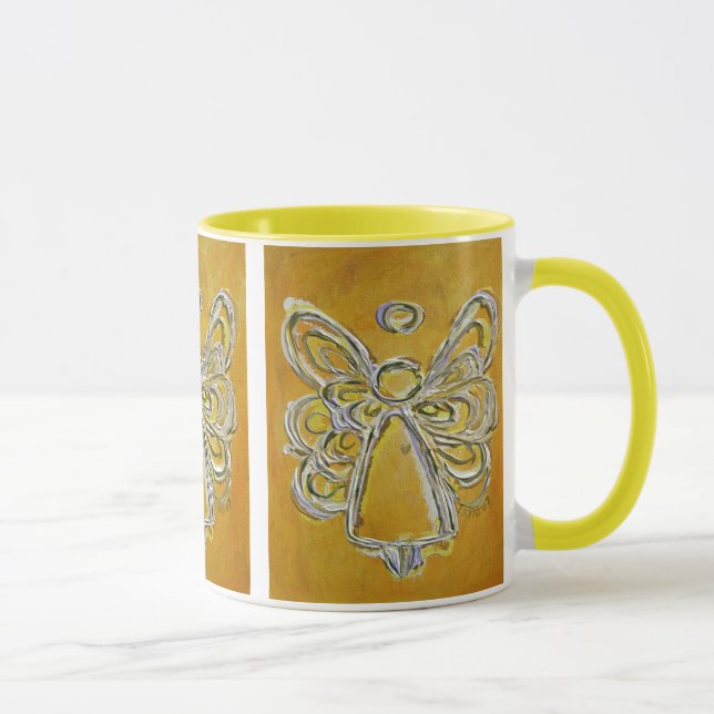 Caneca ou Taça Anjo Amarelo (Direita)