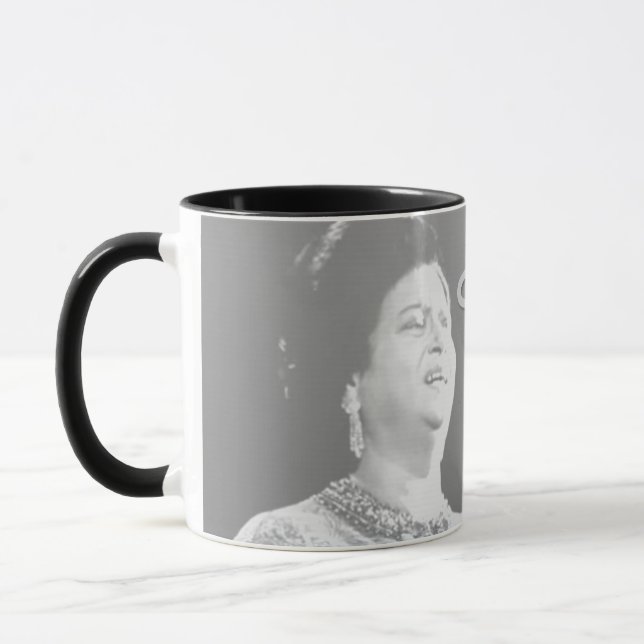Caneca Oum Kalthoum (Esquerda)