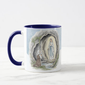 Caneca Our Lady of Lourdes, Catholic Mug