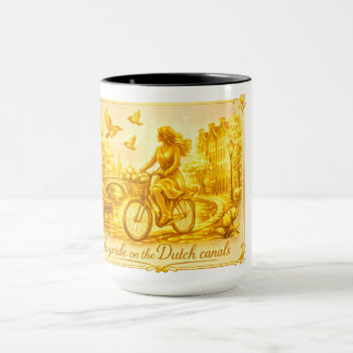 Caneca Ouro Amsterdam Pontes Em Arco Charme