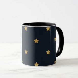 Caneca Ouro astronômico preto