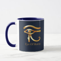 Ouro Chic Eye Of Horus , hieróglifos Egípcios