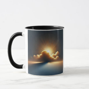 Caneca Ouro de Luz de Esperança