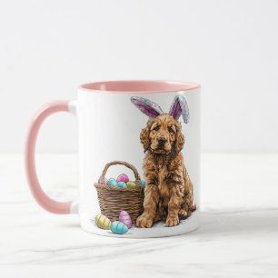 Caneca Ouro de páscoa Retriever Socado