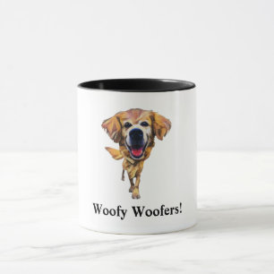 Caneca Ouro Engraçado - Retriever Mug