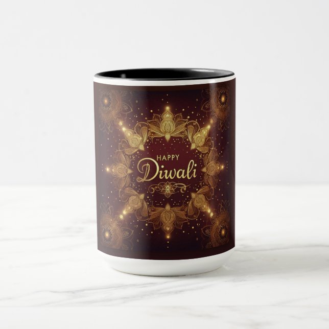 Caneca Ouro Glow Diwali (Centro)