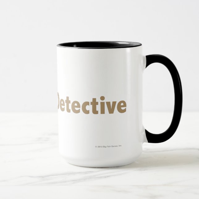 Caneca Ouro mestre do detetive (Direita)