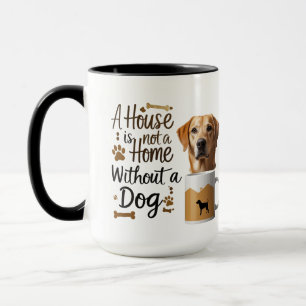 Caneca Ouro Paw Combo - Dog Home Mug Set