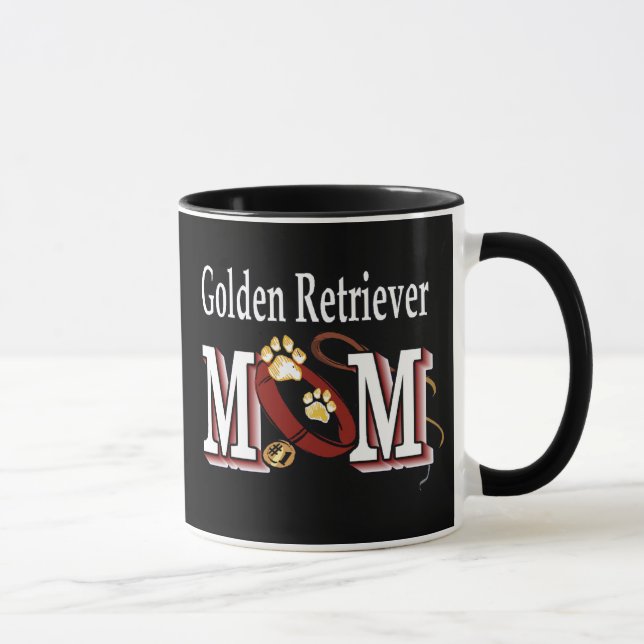 Caneca Ouro Retriever Mãe Mug (Direita)