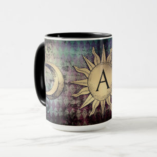 Caneca Ouro Sun e Moon Mug