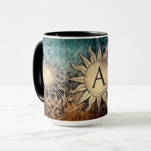 Caneca Ouro Sun & Inicial