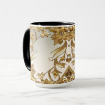 Ouro Wavy Sai Floral Mug