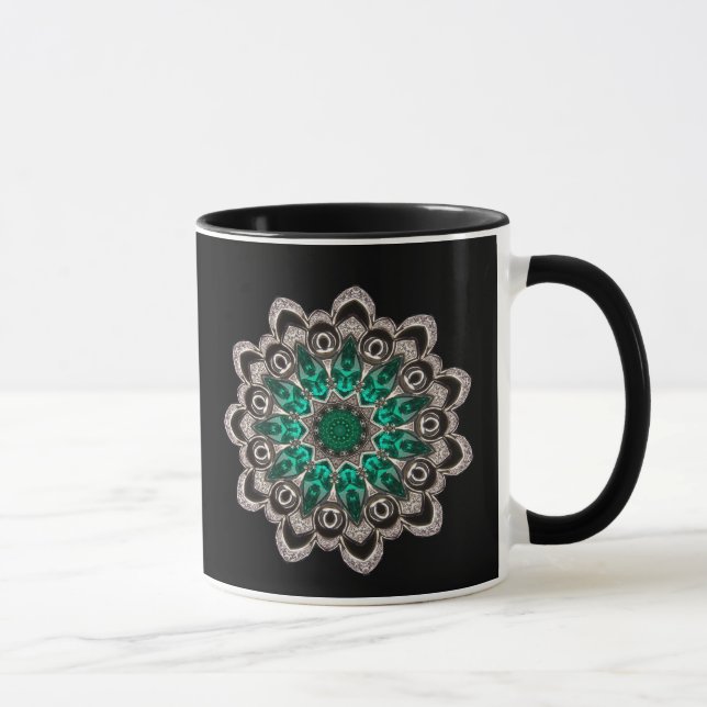 Caneca Ouros e Emeralds Kaleidoscope (Direita)