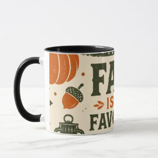 Caneca Outono é meu favorito
