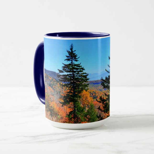 Caneca Outono em Blue Ridge (Frente Esquerda)