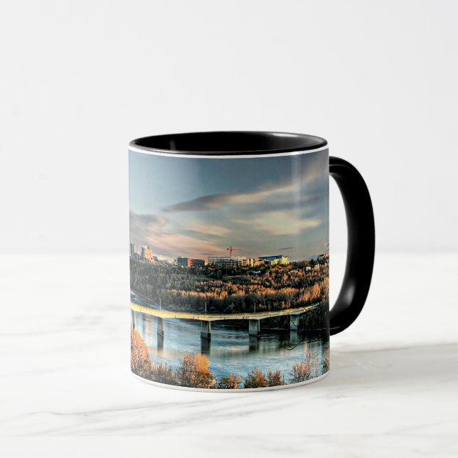 Caneca Outono em Edmonton (Frente Esquerda)