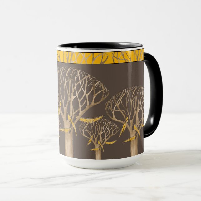 Caneca outono tardio em 15 oz. Combo Mug (B) (Frente Esquerda)