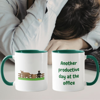 Caneca Outro Dia Produtivo no Escritório