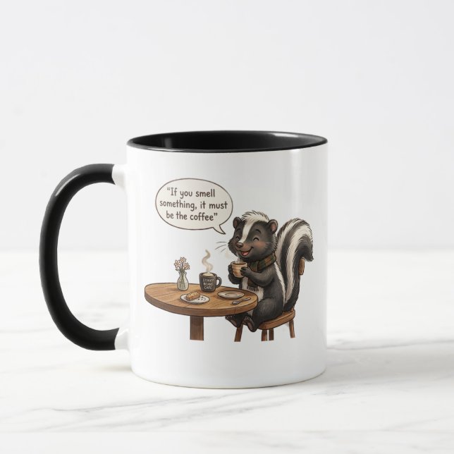 Caneca Outro gambá em negação (Esquerda)