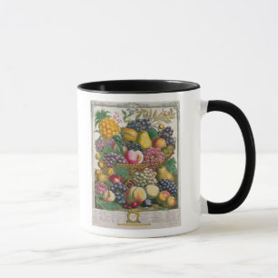 Caneca Outubro, 'de doze meses das frutas