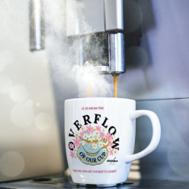 Caneca OVERFLOW desenhada por Adiela Akoo