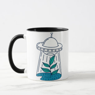 Caneca OVNI de aliens