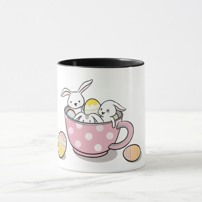 Caneca Ovo de coelho da páscoa (Centro)