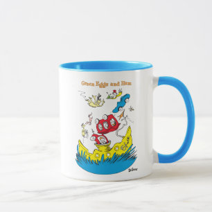 Caneca Ovos Verdes e Presunto Não Gosto Em Nenhum Lugar