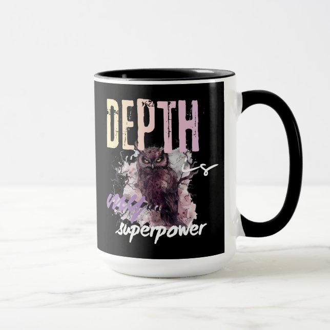 Caneca Owl Depth (Direita)