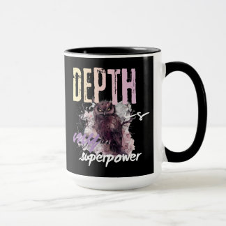 Caneca Owl Depth Mug