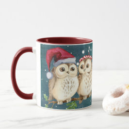 Caneca Owl Sempre Te Ama | Bonito presente de Natal