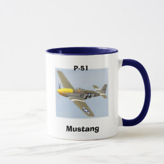 Caneca p-51-mustang