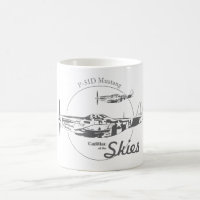 Caneca P-51D Mustang USAF WWII