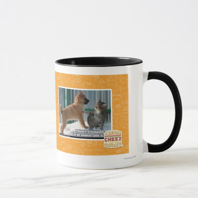 Caneca Paciência, gafanhoto (Direita)