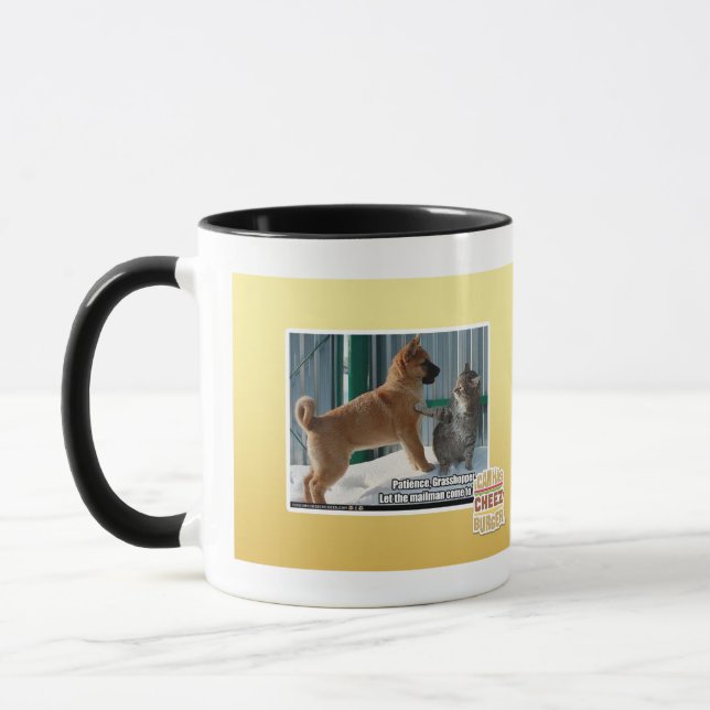 Caneca Paciência, gafanhoto (Esquerda)