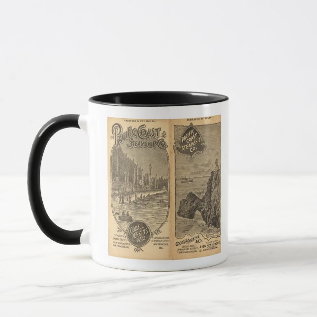 Caneca Pacific Coast Steamship Company 2 (Esquerda)