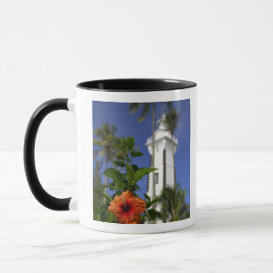 Caneca Pacífico Sul, Polinésia Francesa, Taiti. Hibisco