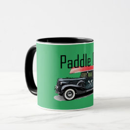 Caneca Paddle No Classic Car Design - Combo Mug