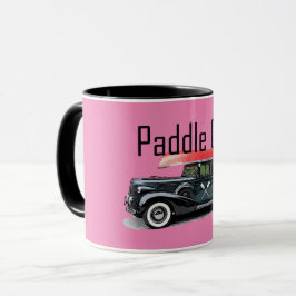 Caneca Paddle No Classic Car Design - Combo Mug