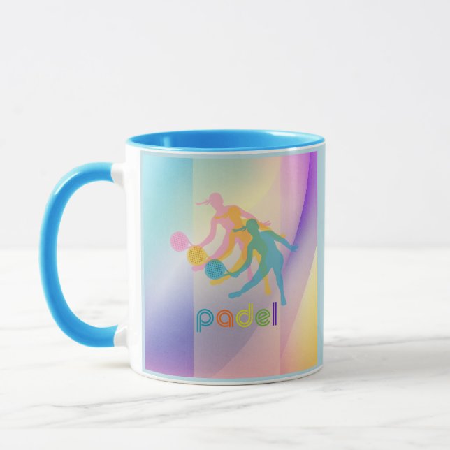 Caneca PADEL COFFEE MUG– VIBRANT STYLE for HER BRIGHTS (Esquerda)
