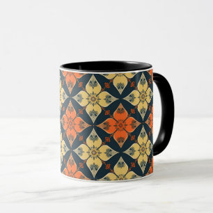 Caneca Padrão Art Nouveau Floral de William Morris Compto