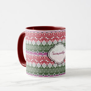 Caneca Padrão asteca.