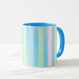 Caneca Padrão Bonito Pastel