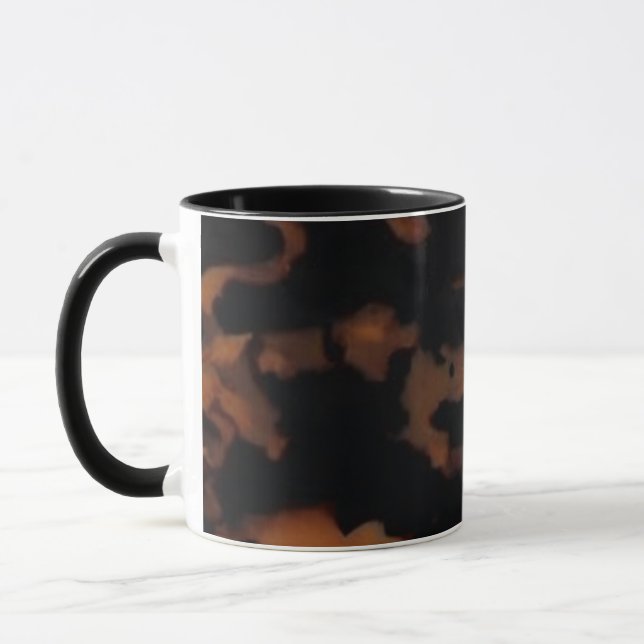 Caneca Padrão contínuo de casco de tartaruga, elegante ca (Esquerda)